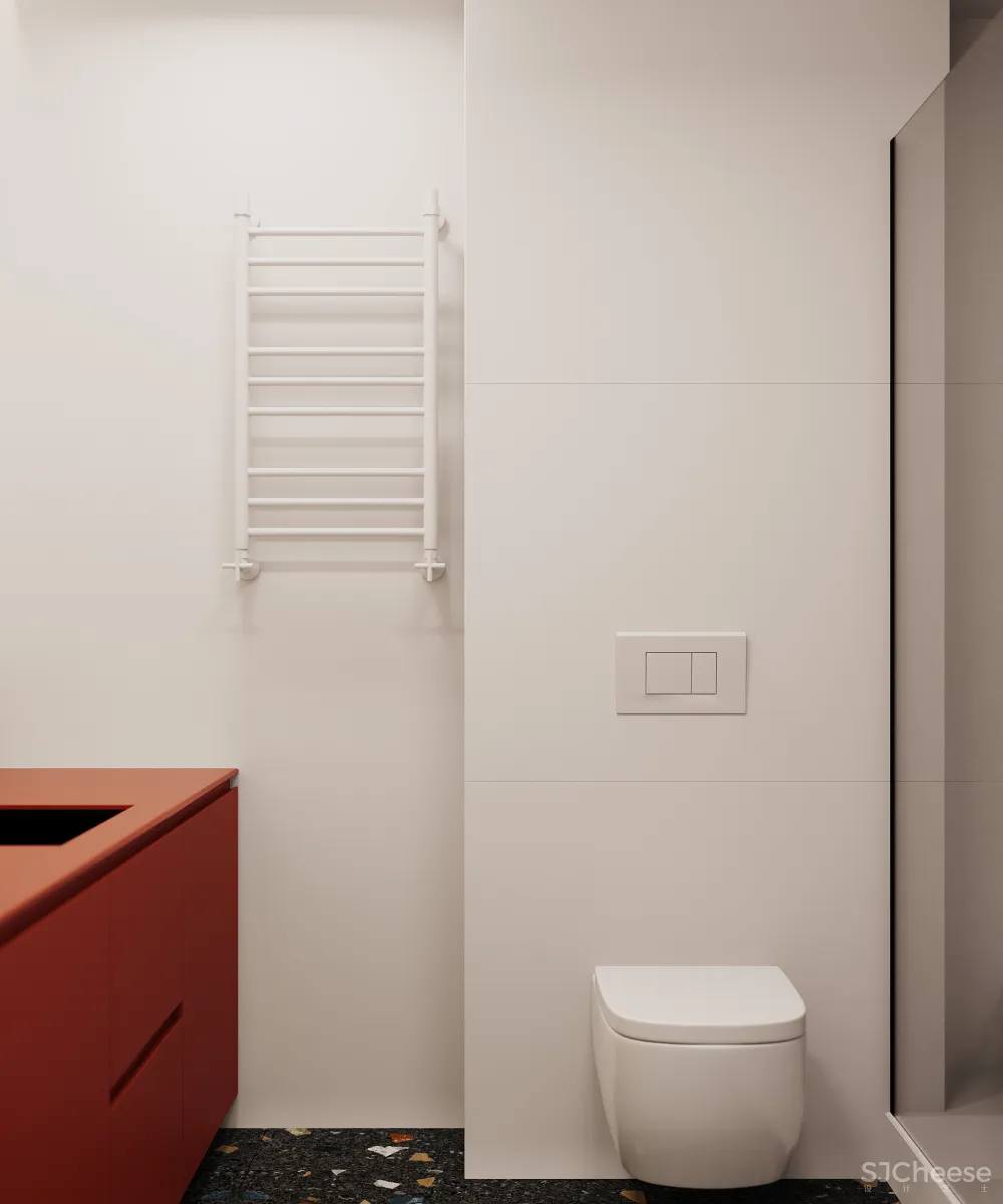 轻古典一居室,护墙板这么用线条太美了