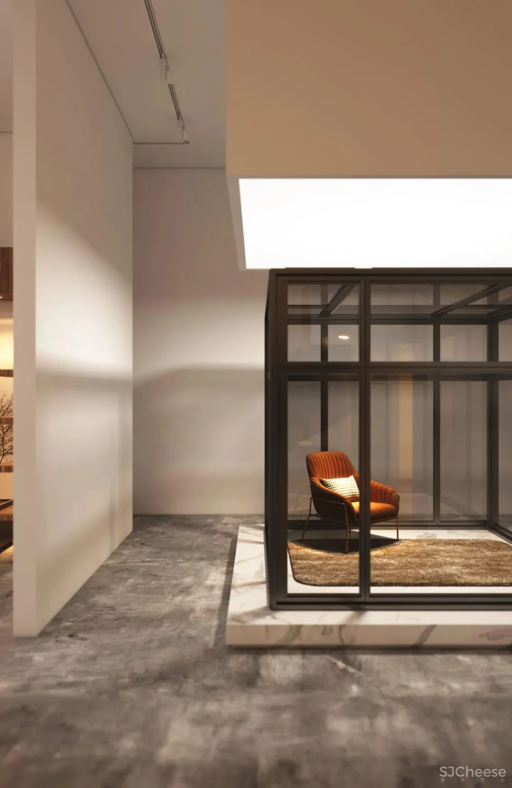 金属 大理石,不一样的空间感受 初品设计