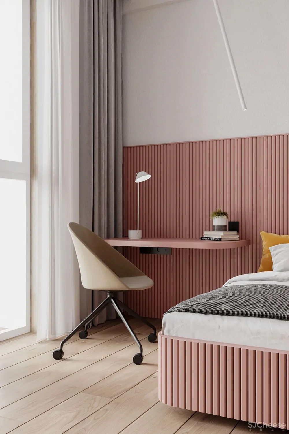 有设计的简约风,每一个区域都充满格调!