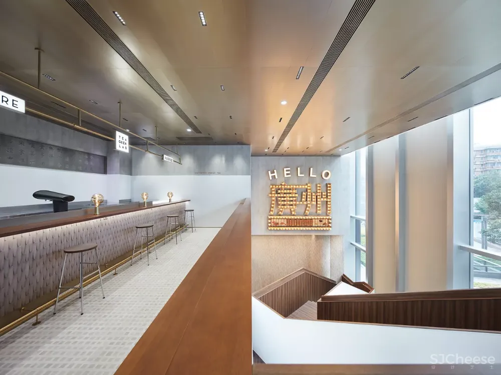 朗生实景案例 | 「阿喜茶楼」喜茶广州LAB店