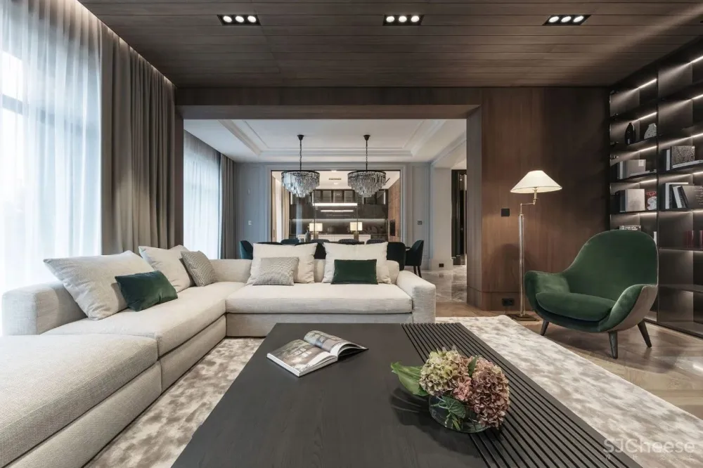 490m²顶级复式,满满的豪宅感!