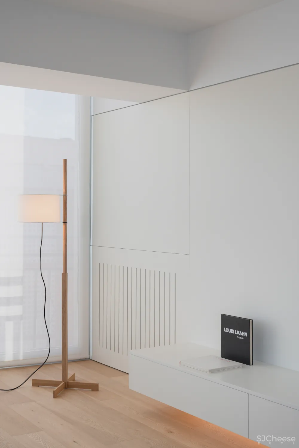 130㎡极简白, 线条简洁才更高级