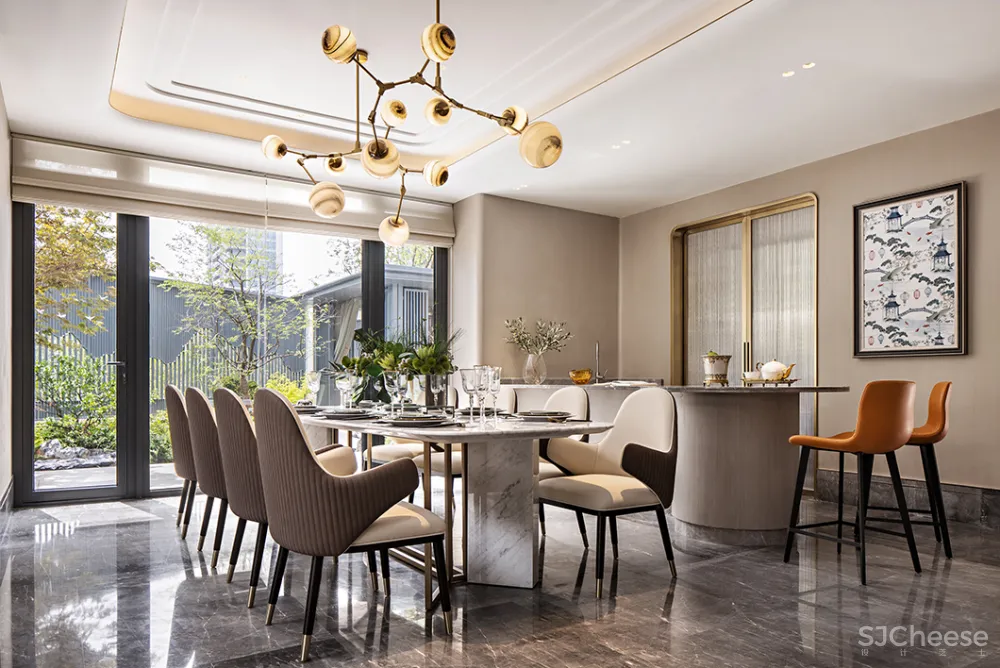 504㎡时尚民国范儿,摩登与传统的邂逅,美极了!