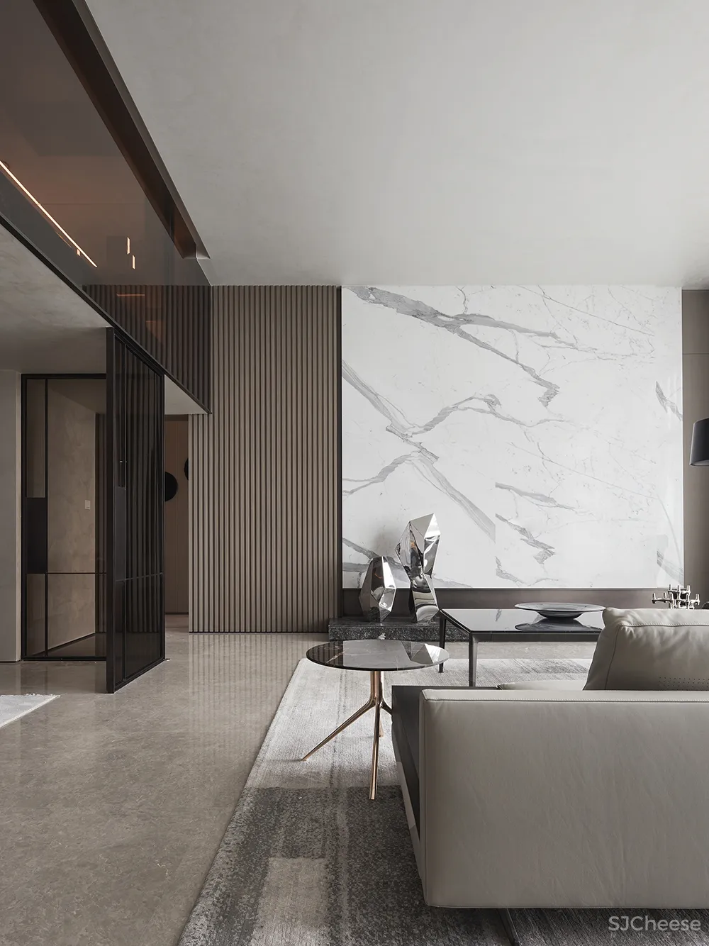 210㎡简约大平层,最纯粹的设计格调!