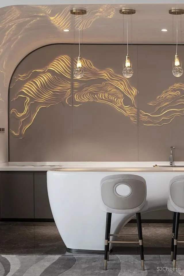 灵动、优雅,解密700㎡至美简奢之境!