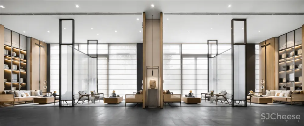 成都「天府上城」售楼中心,以山水重塑东方美学设计!