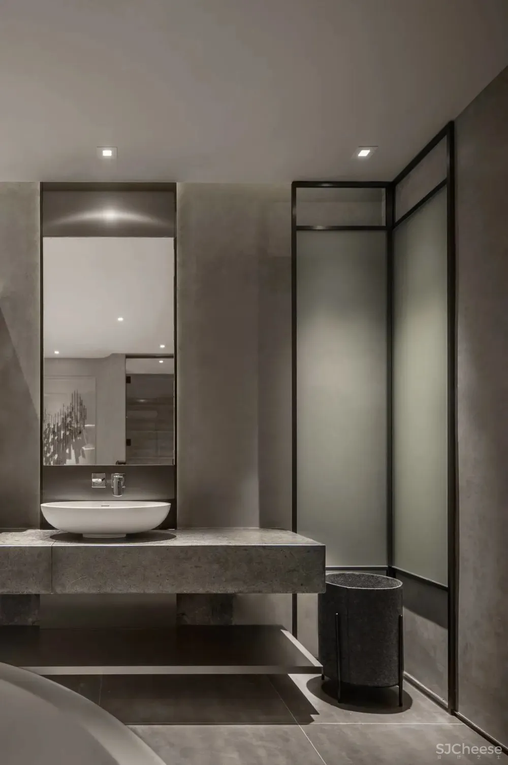 原始水泥质感，诠释奢华品质空间 环廷设计