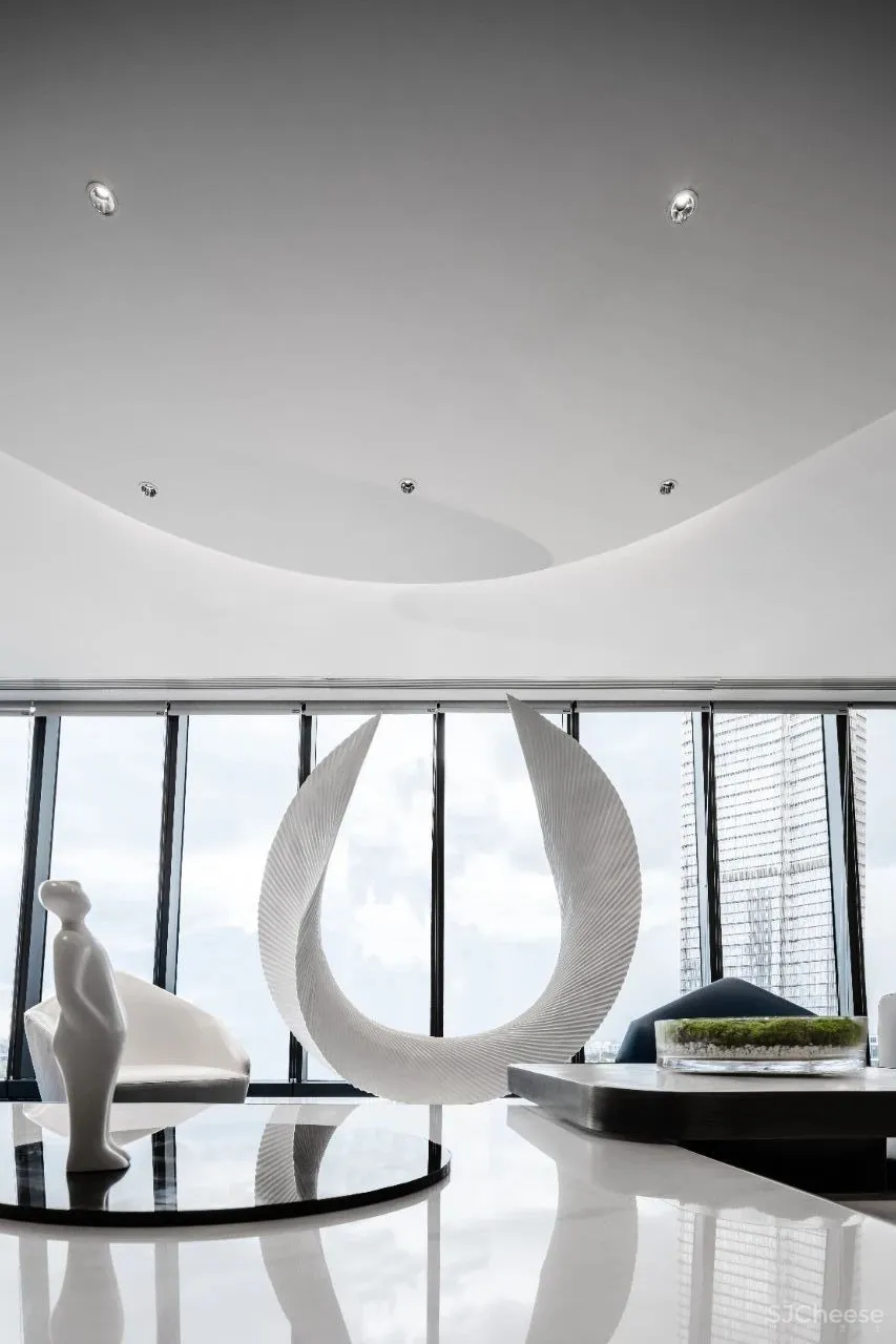 艺居设计 X 国美地产:刚柔并济的绝美设计,完美的曲线,容纳万物!