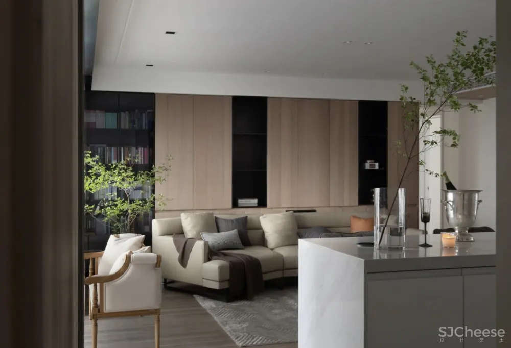 200㎡简约风私宅,自在生活的诗和远方!