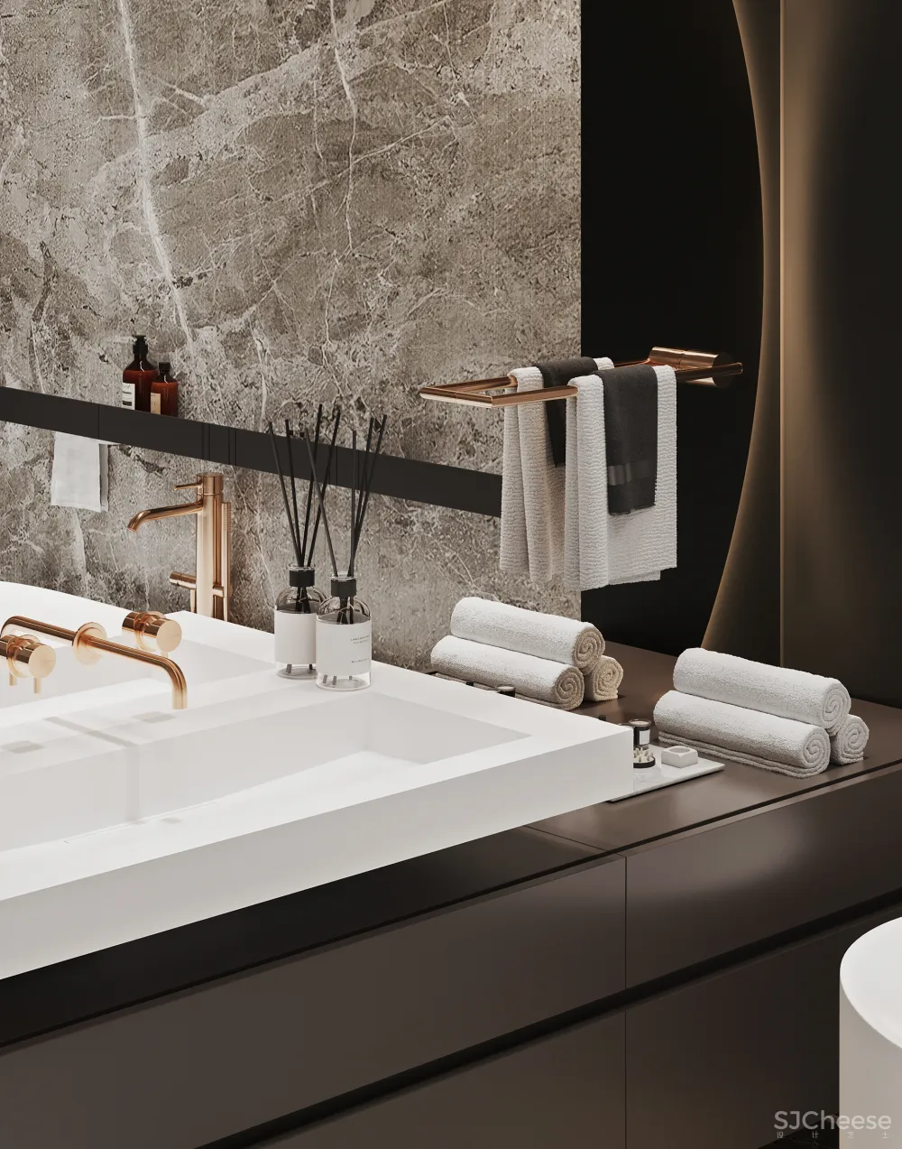 305㎡顶层复式,都市轻奢范!