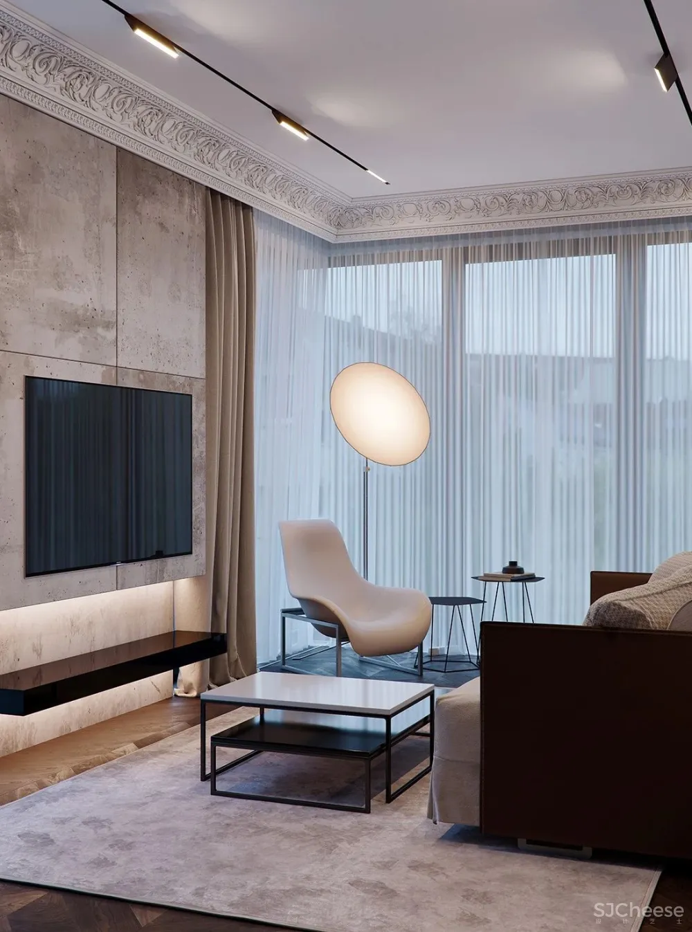 大气前卫的灰木色住宅，都市人最爱的高级质感！