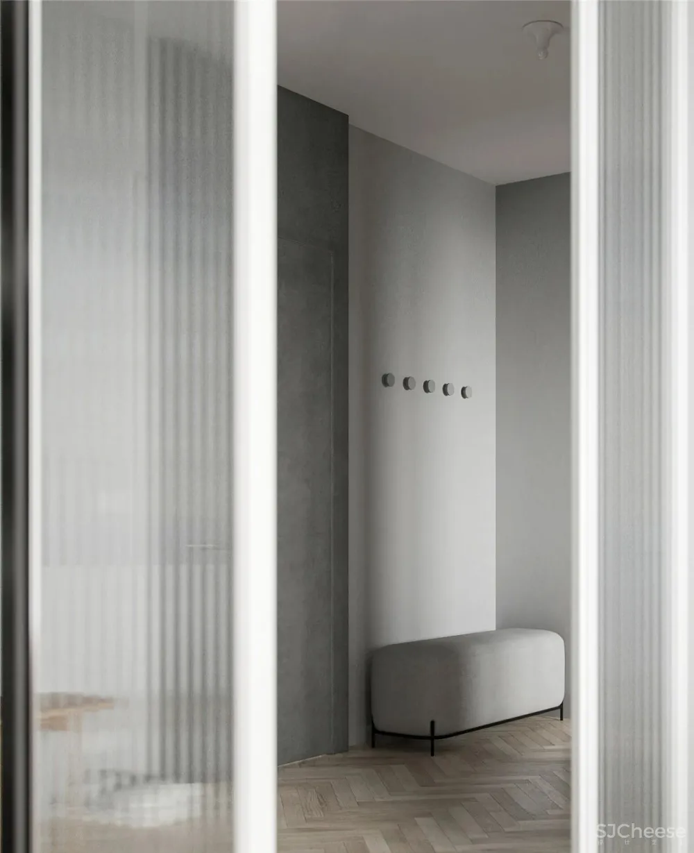 90㎡轻奢三房，艺术品这么用太有腔调