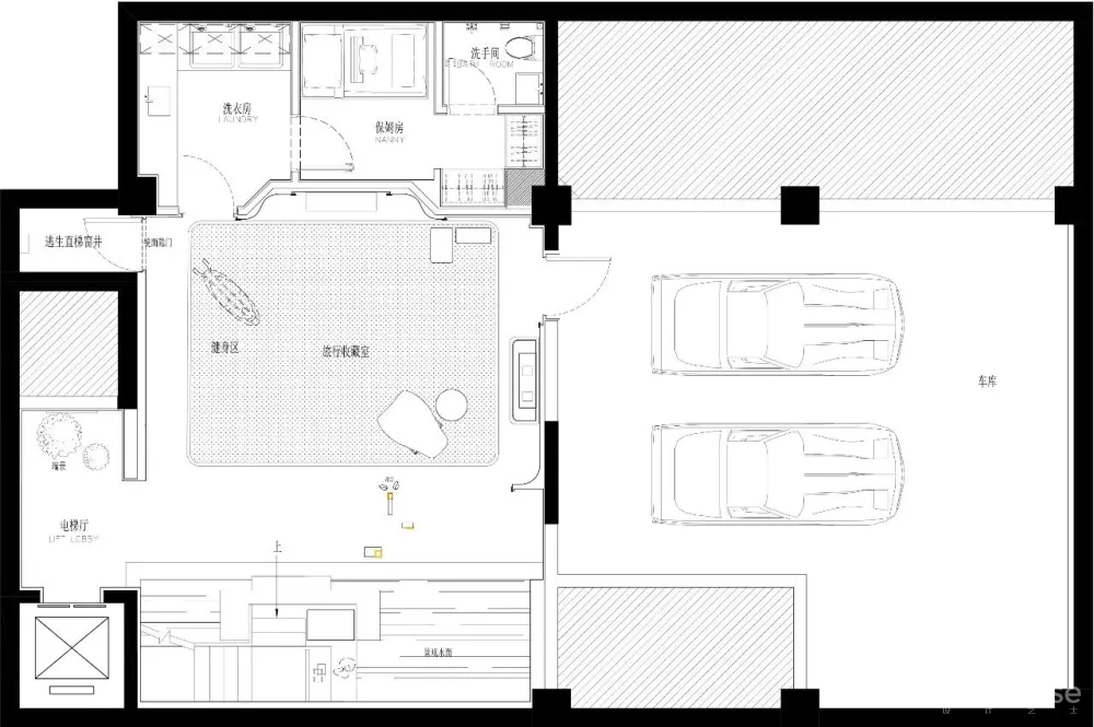 400m²“超美学”叠拼样板间,解密奢华墅作之空间狂想!