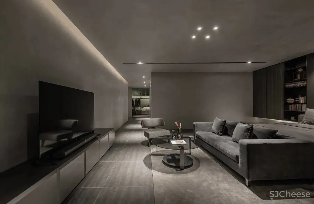 原始水泥质感，诠释奢华品质空间 环廷设计