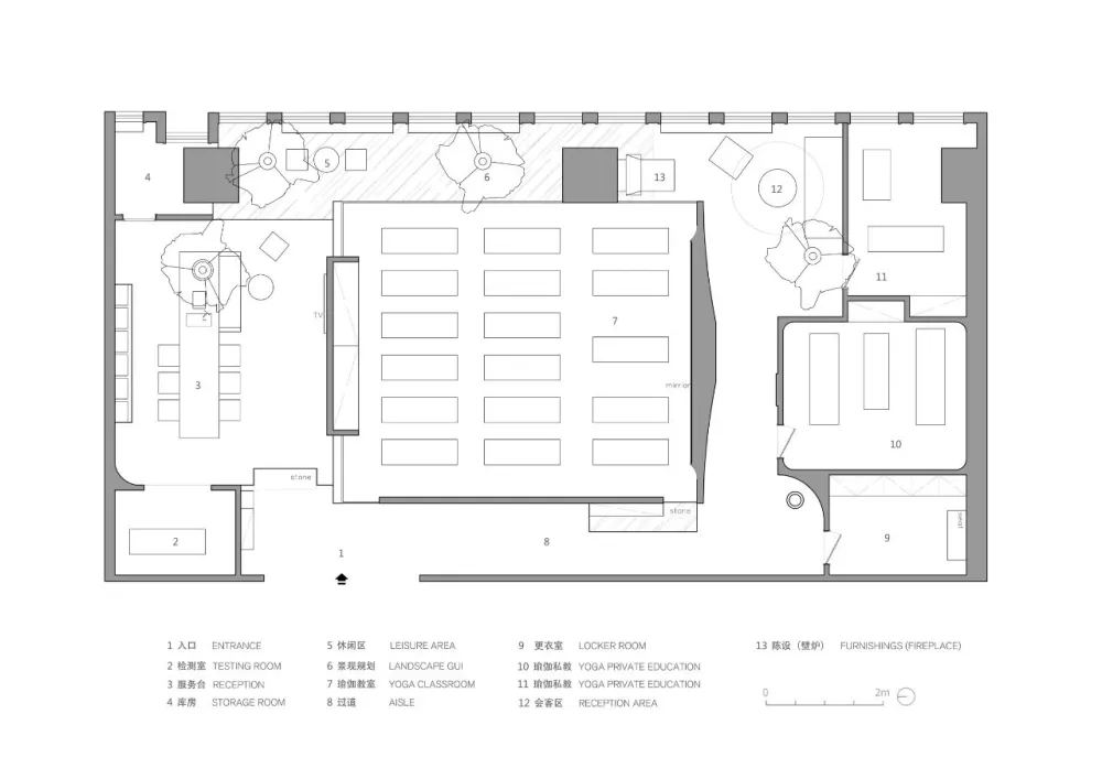 HOOOLD空间设计:愈创木瑜伽 城市边界!