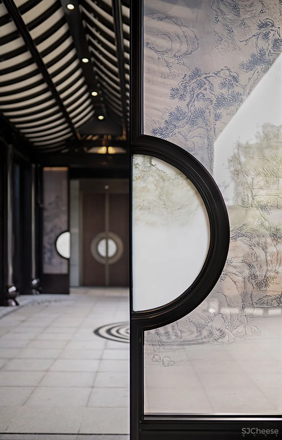 吴文粒:1745㎡绝美中式庭院,一帘诗意、四水归情!