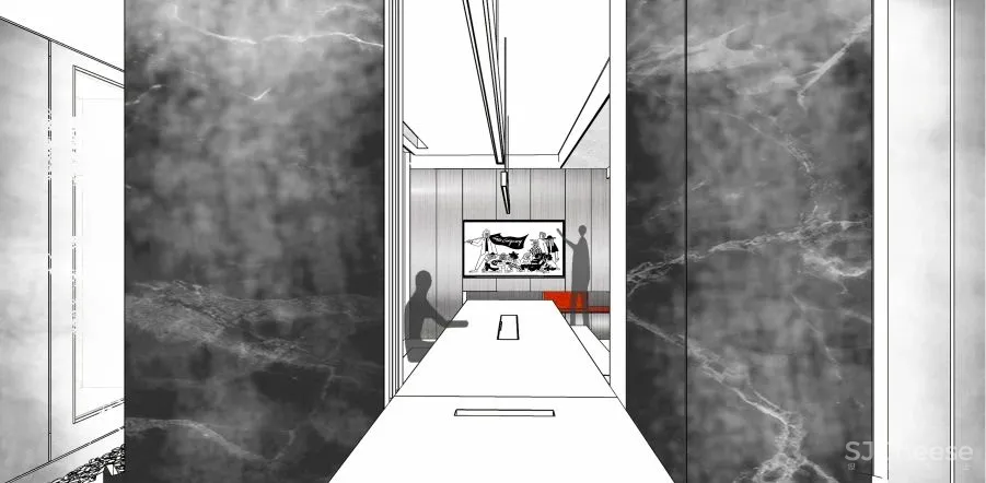 FF STUDIO:红墙之下,“度假式”办公空间