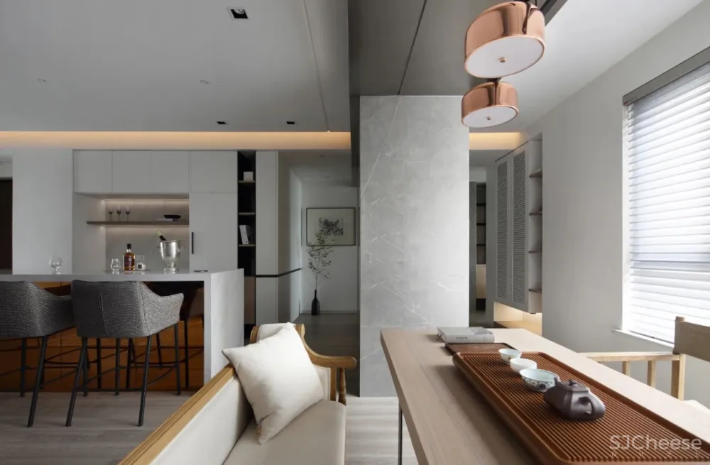 200㎡简约风私宅,自在生活的诗和远方!