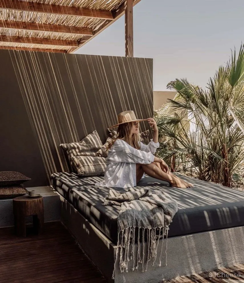 埃及新出的侘寂系酒店,心灵治愈的度假范本