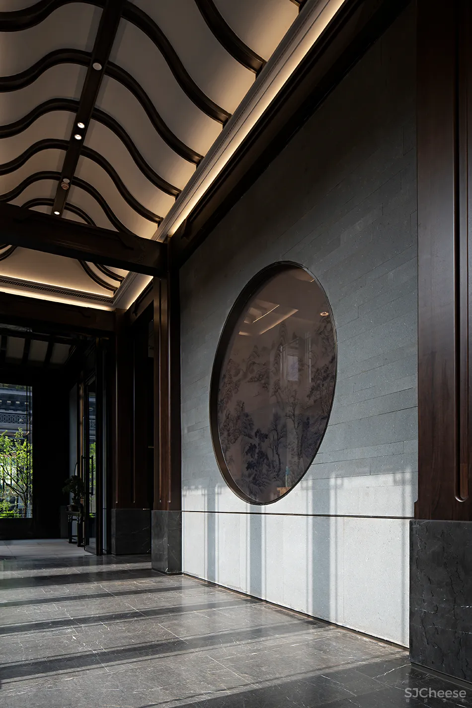 吴文粒:1745㎡绝美中式庭院,一帘诗意、四水归情!