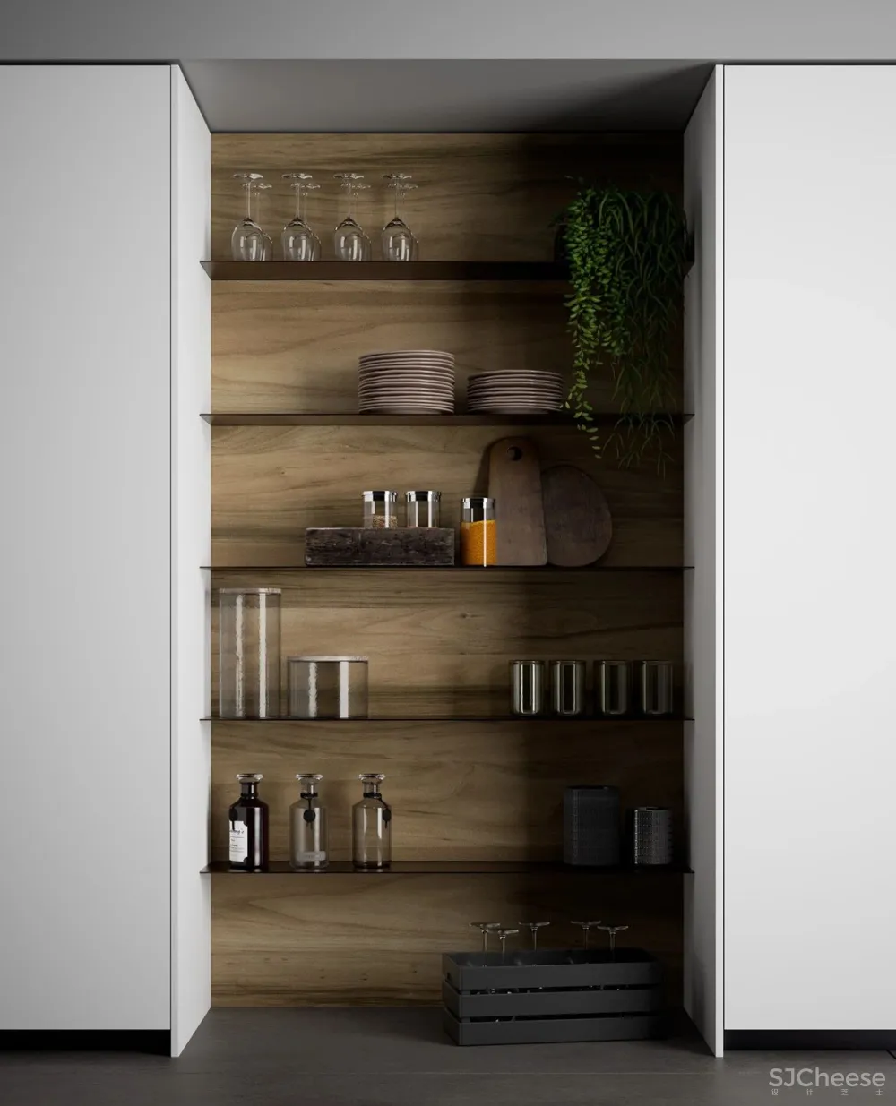 studiopodrini新作 高级灰奢华厨房