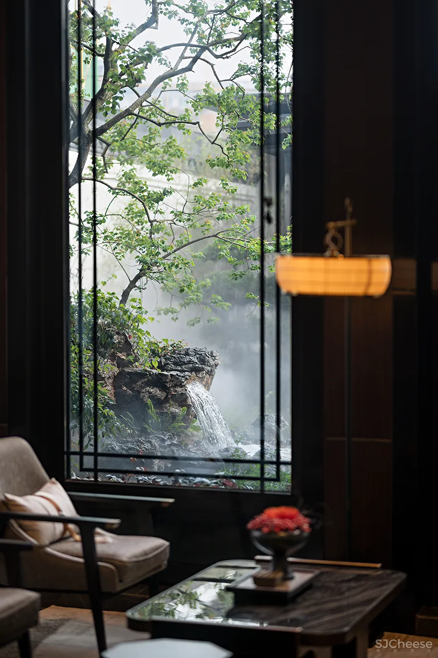 吴文粒:1745㎡绝美中式庭院,一帘诗意、四水归情!