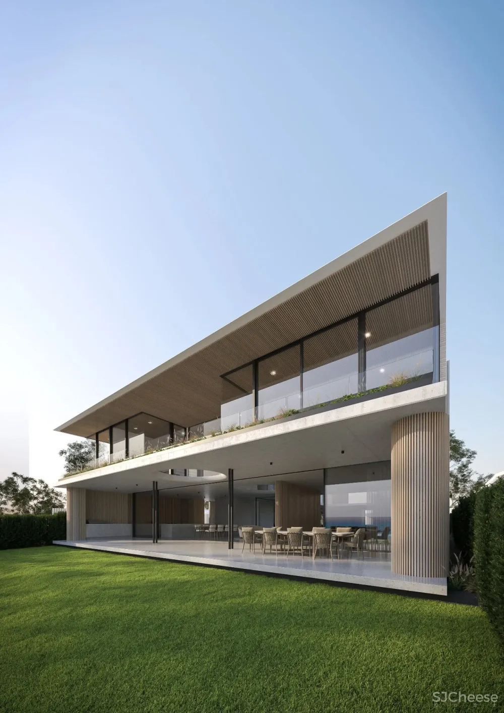 国外的极简奢宅,都喜欢这样的设计