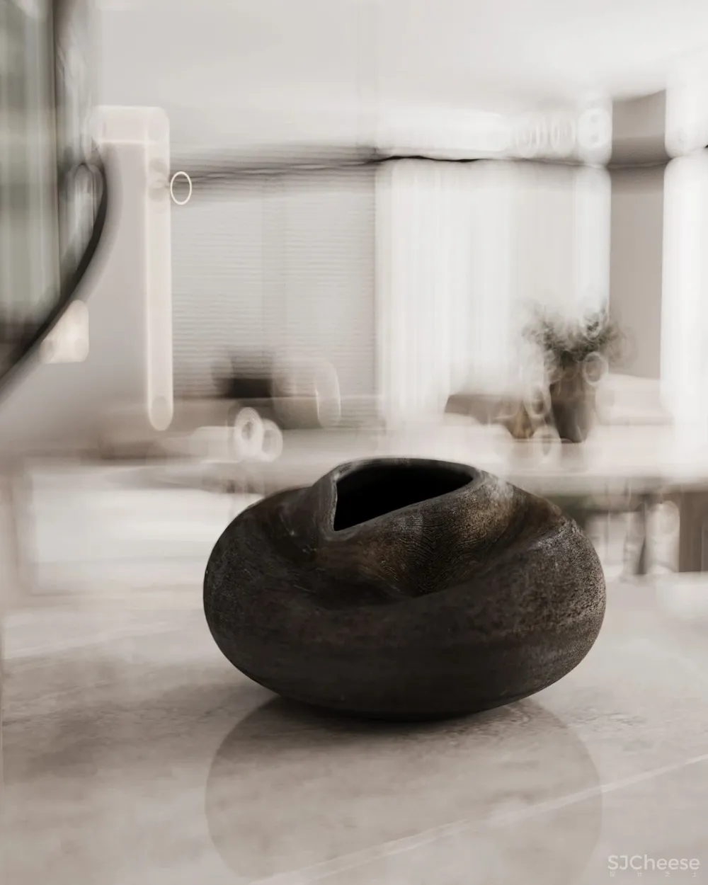 Artpartner新作 简约质朴三口之家