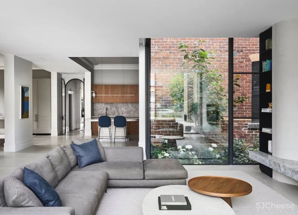 老房改造成现代住宅, 超多复古细节太美了!