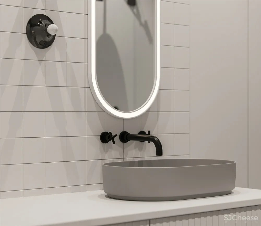 90㎡轻奢三房，艺术品这么用太有腔调