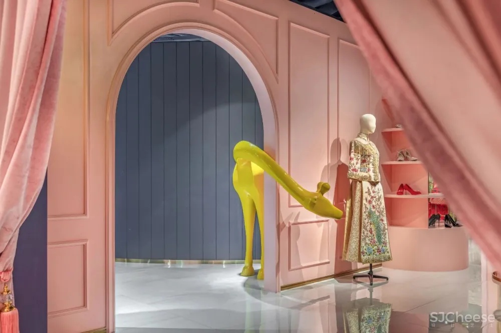 新作 苏作人装饰设计:梦中的婚纱店,是极致的Romantic!