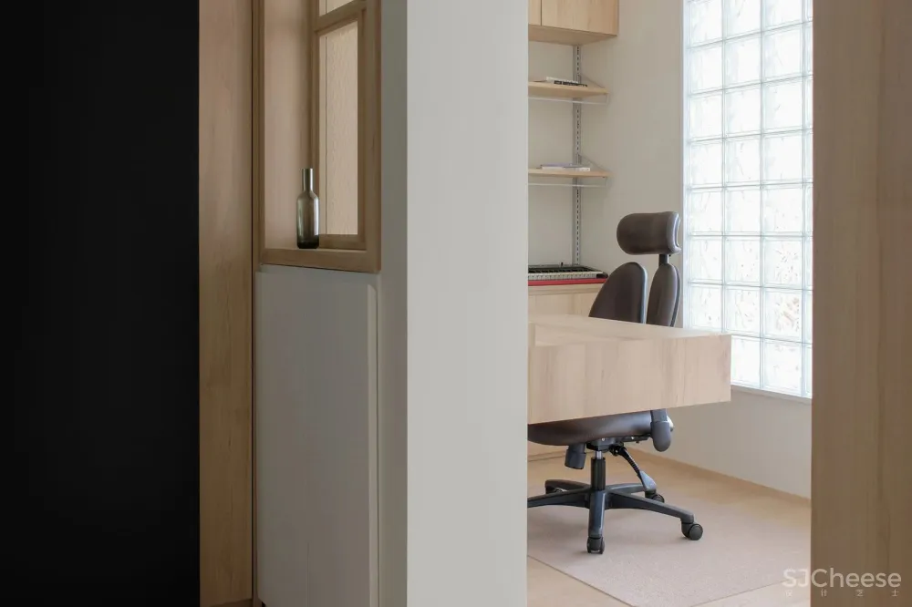 43平米小户型住宅设计，麻雀虽小，五脏俱全 Ni DESIGN涅十设计