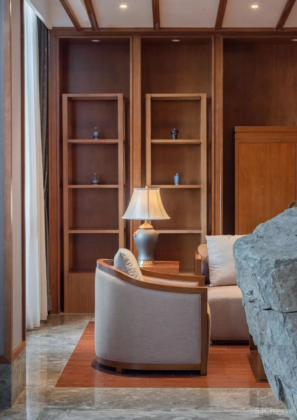 柒合设计——涞源华中小镇 · 白桦林温泉谷-竹里馆 中国国际室内设计年鉴