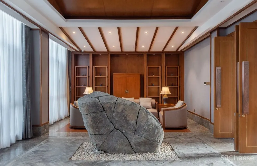 柒合设计——涞源华中小镇 · 白桦林温泉谷-竹里馆 中国国际室内设计年鉴