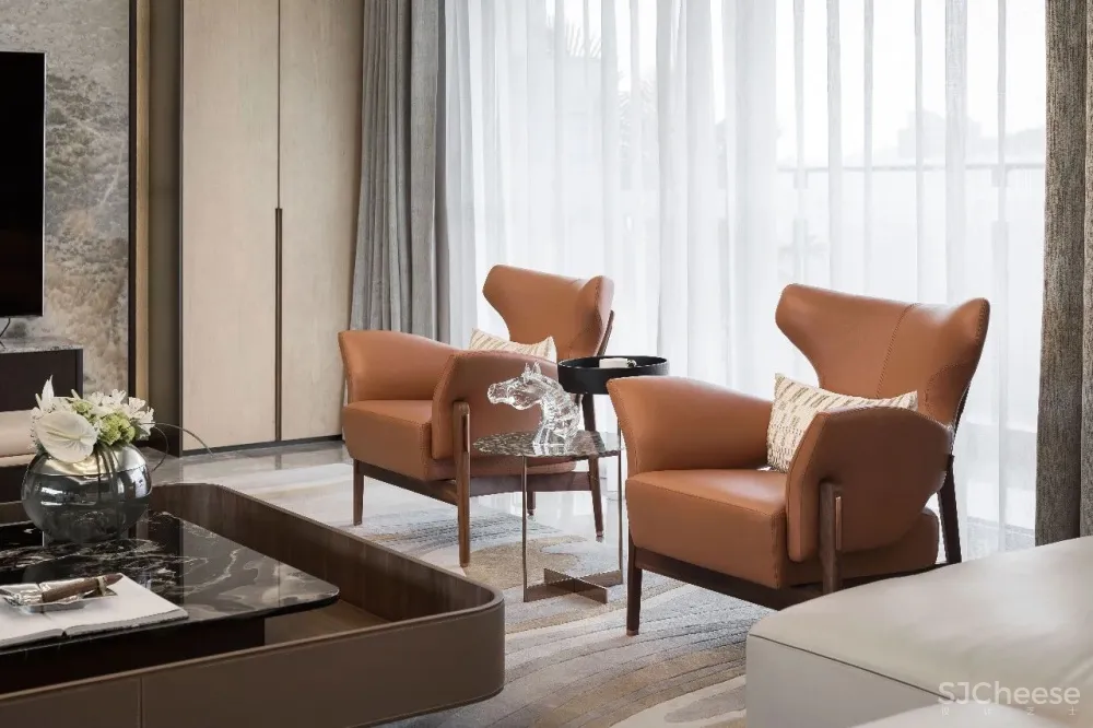 240㎡轻奢住宅,重构古典与现代的写意美学!