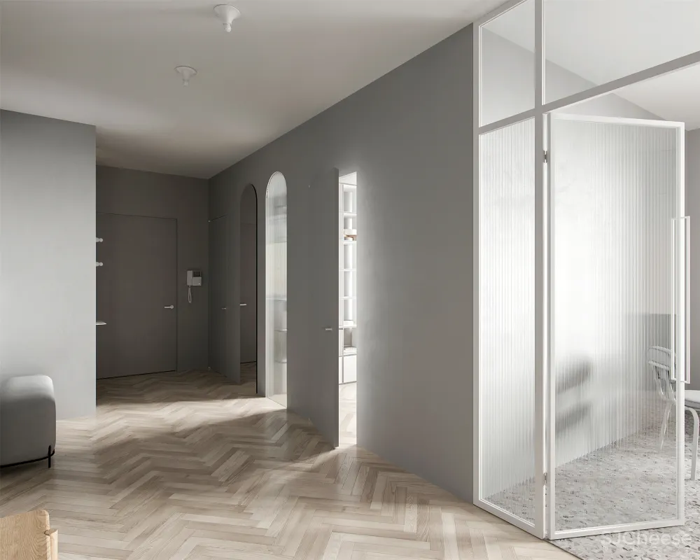 90㎡轻奢三房，艺术品这么用太有腔调