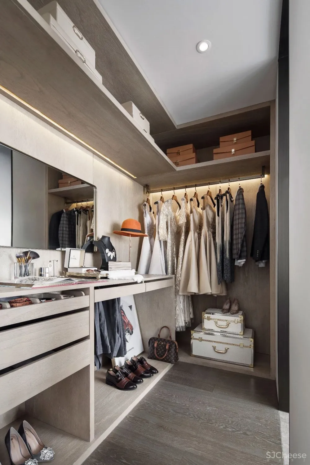 240㎡轻奢住宅,重构古典与现代的写意美学!