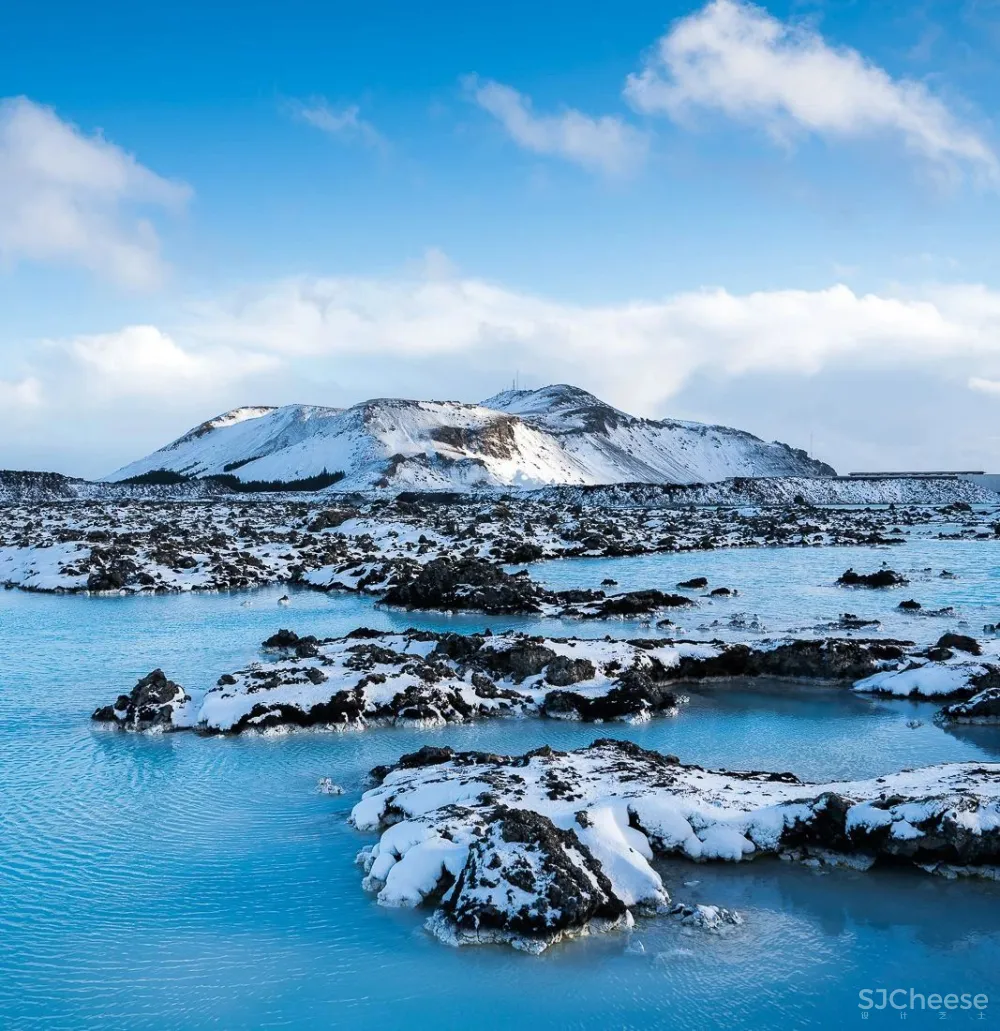 800年火山口的心灵治愈系酒店,全世界都来泡绝美蓝色温泉!
