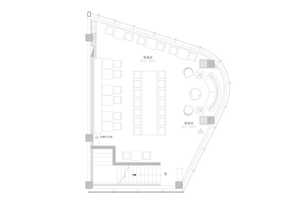 80㎡“鸟巢”概念店,网红门面的极简趣味!