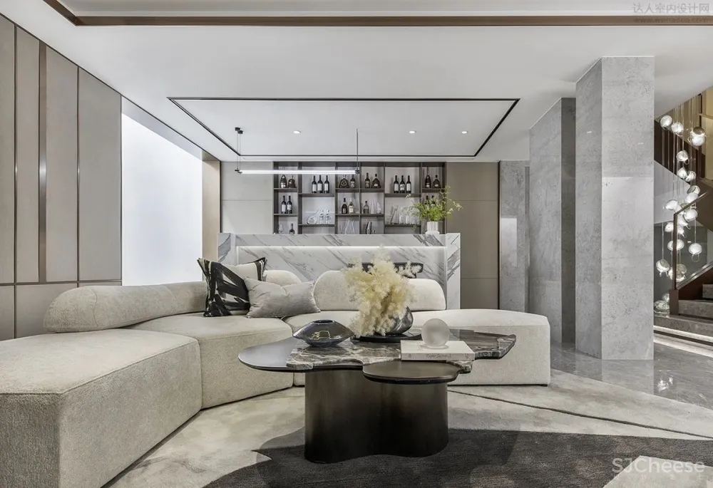 195㎡小别墅设计，充满阳光气息的家