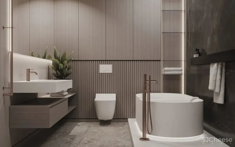 自然光打造215㎡私人住宅,一半原木一半阳光