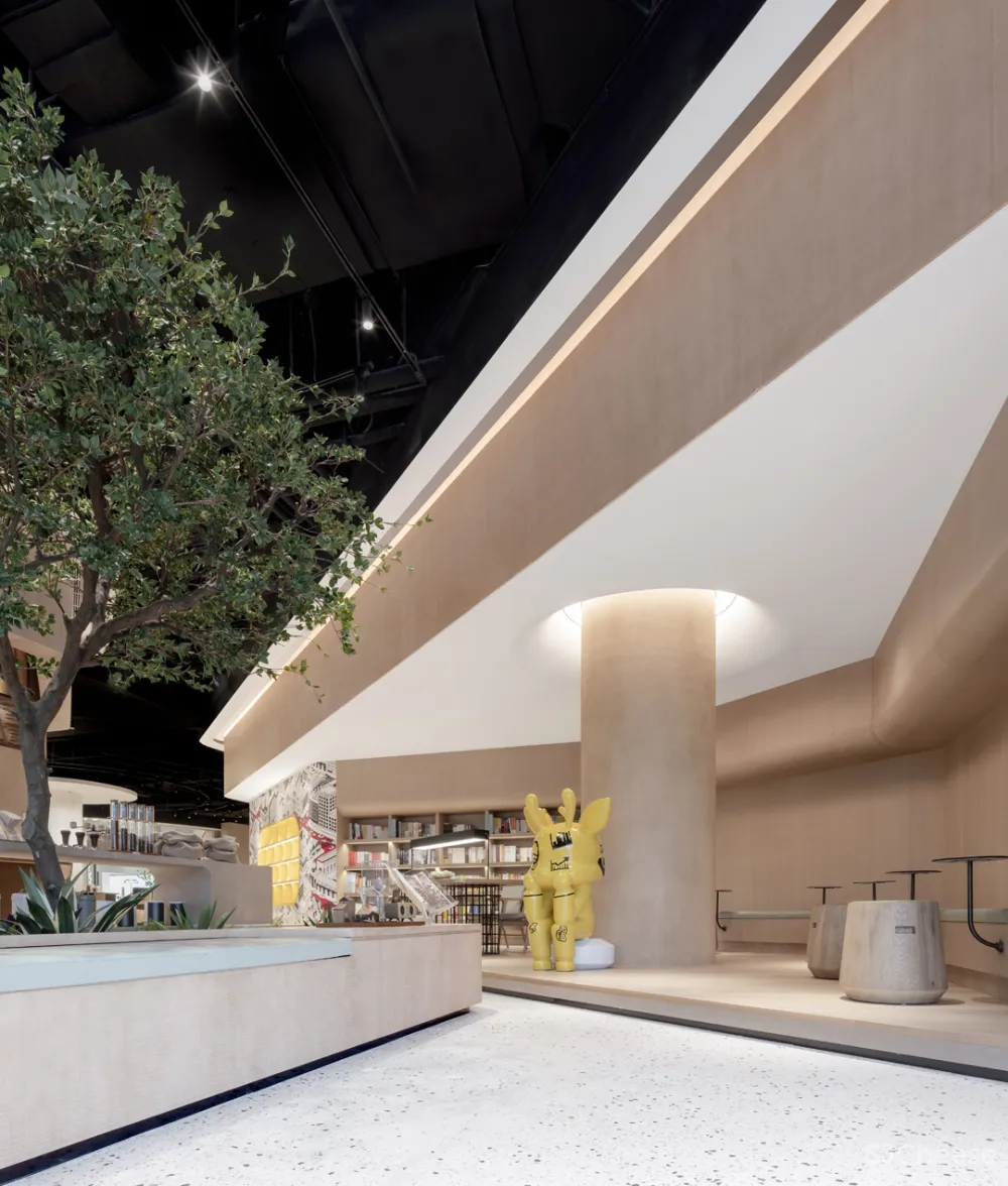 阅时光—新式多功能书店 共生形态设计