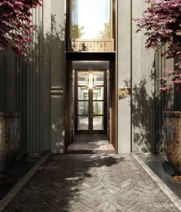 豪华公寓的精装房设计，也要简单耐看