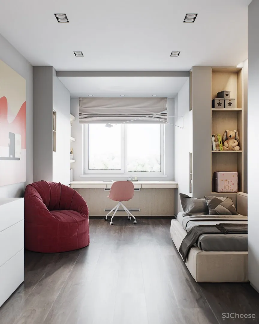 110㎡ 两室一厅,灯光这样设计更优雅!