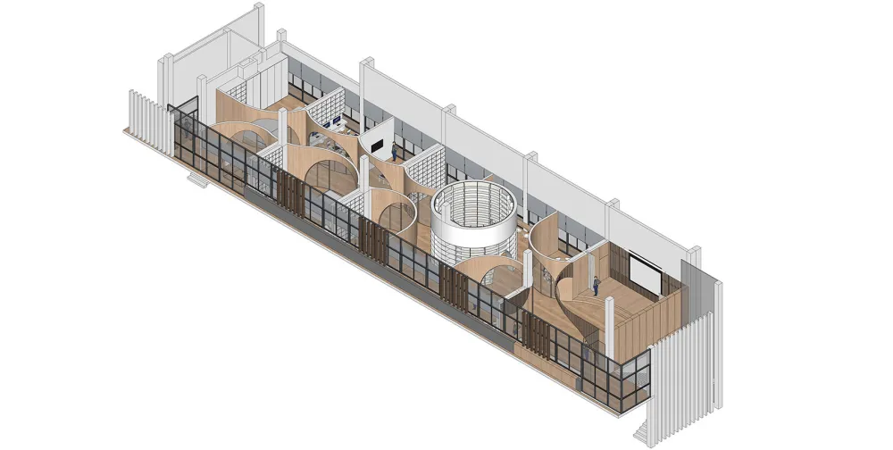 通透感 流动性，打造纯净儿童空间 反几建筑