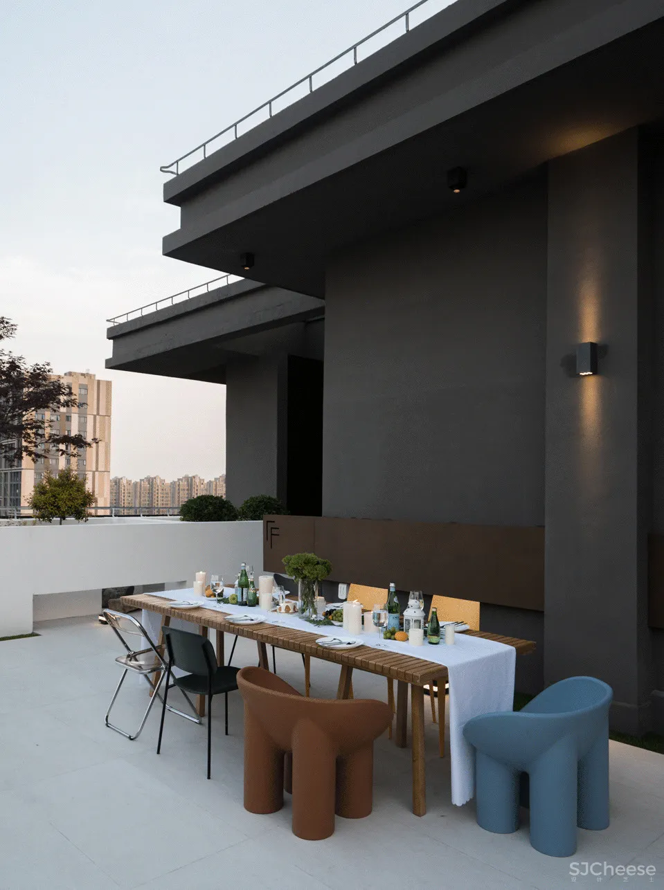 FF STUDIO:红墙之下,“度假式”办公空间