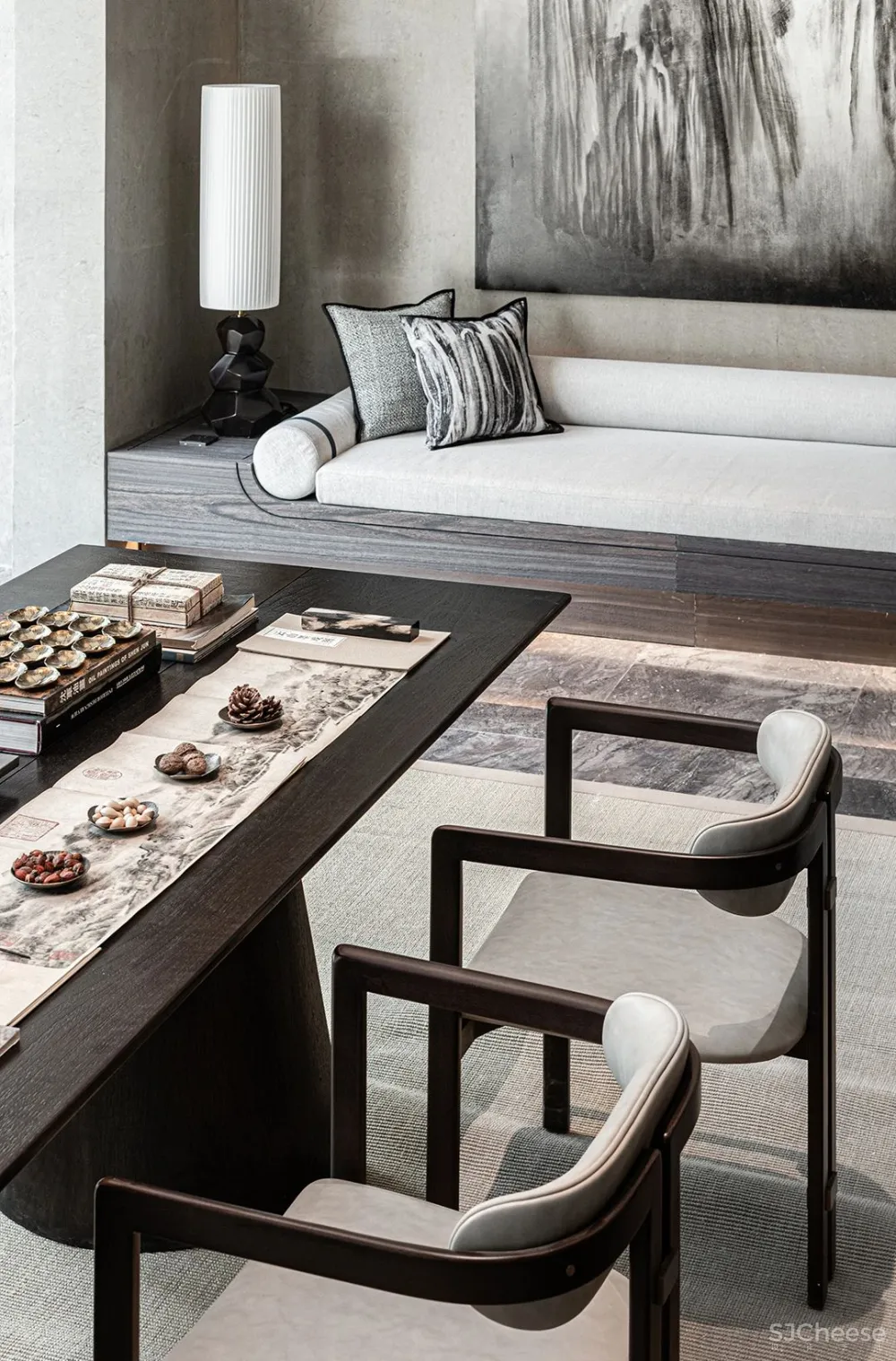 WJID x 旭辉:琳琅雅致的灵性空间,抚慰人心的诗意画境!