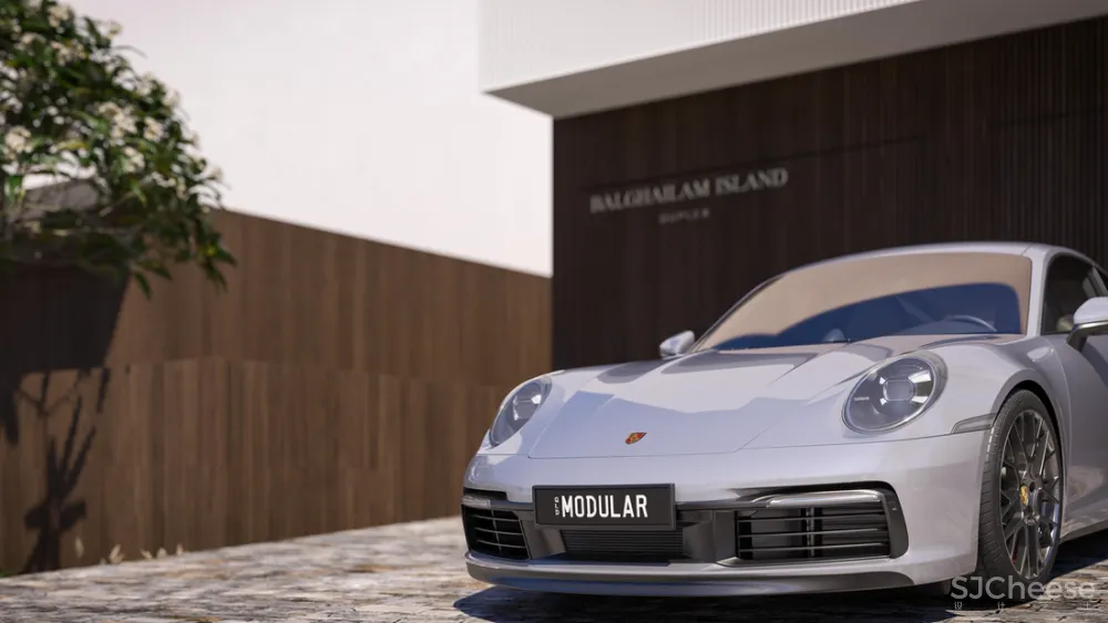 8组住宅效果图,原来大户型更适合极简风!