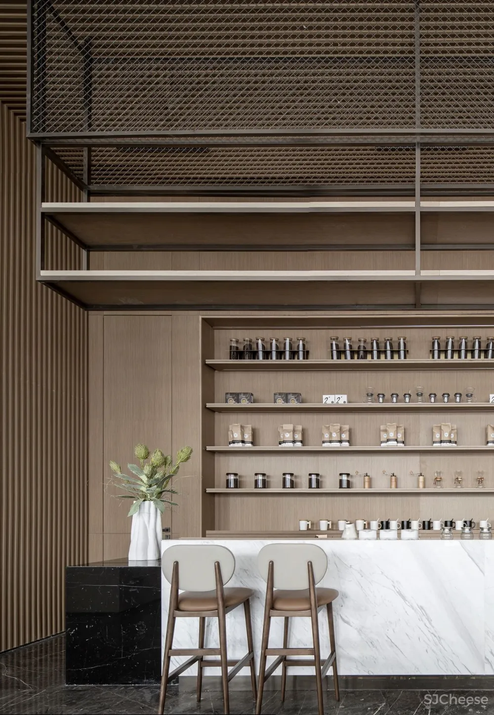 售楼处摒弃营销感,有温度的设计,打造场景式社区空间