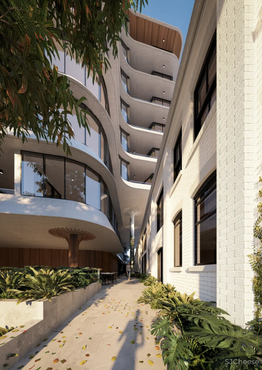 8组住宅效果图,原来大户型更适合极简风!